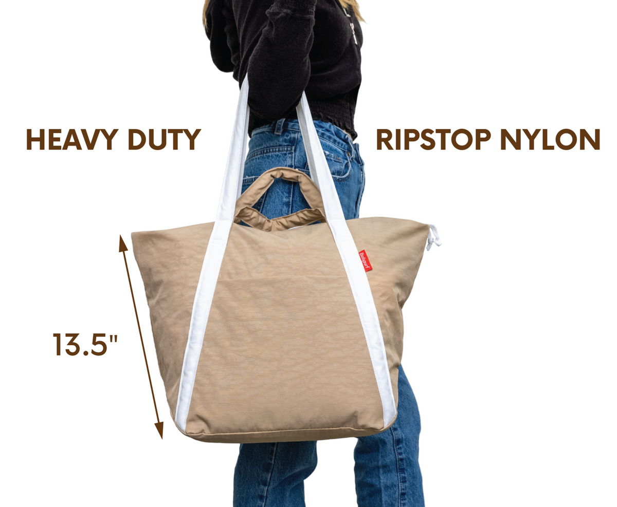 Medium Ripstop Nylon Waterproof Beach Bag