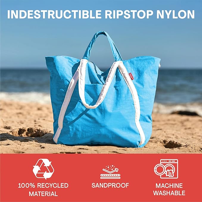 Bodysurf Beach Bags Waterproof Sandproof Packable Beach Bag Travel Tote Bags Foldable Beach Bag Beach Tote Bag Pool Bag