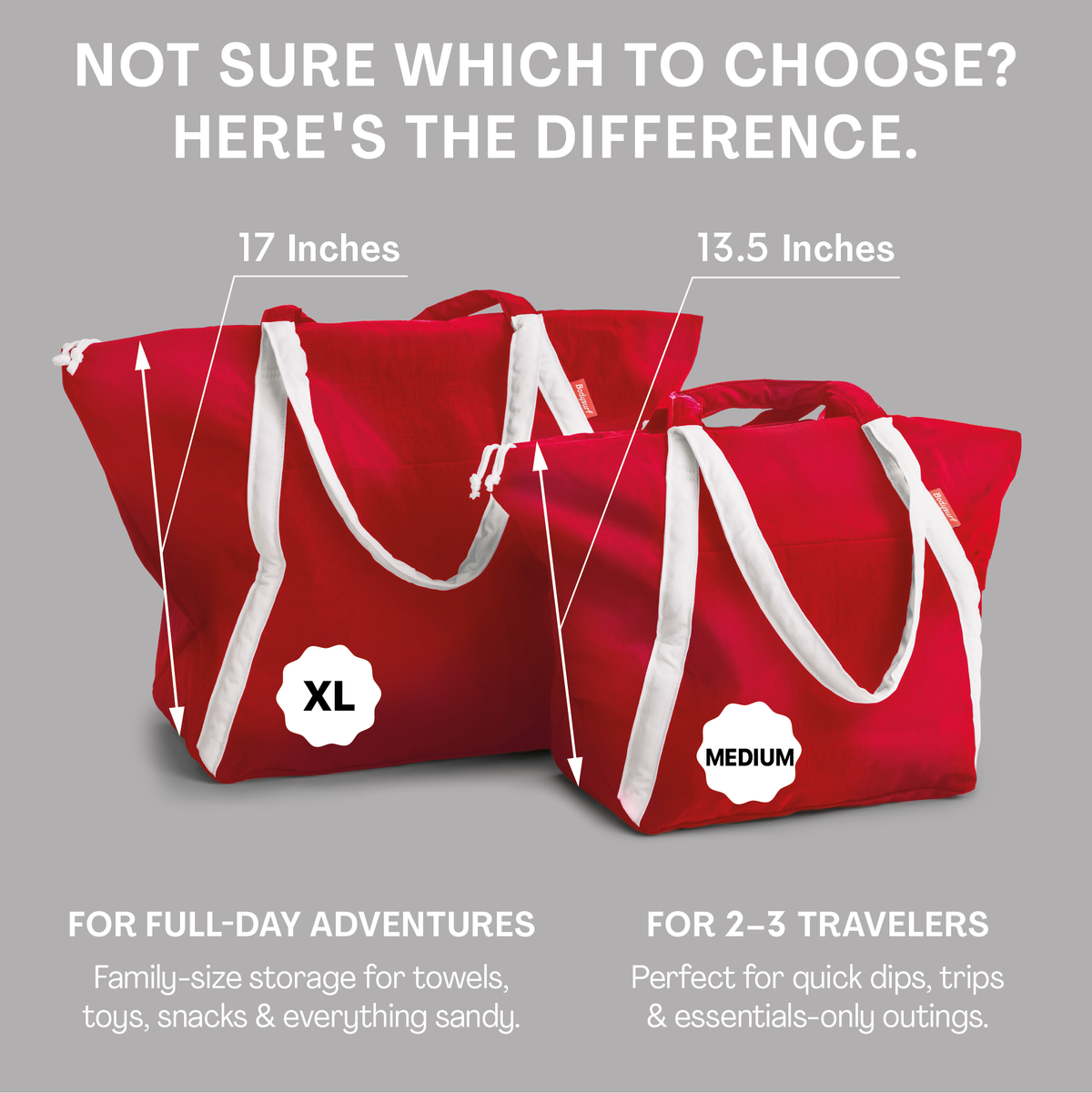 Extra Large Ripstop Nylon Waterproof Beach Bag