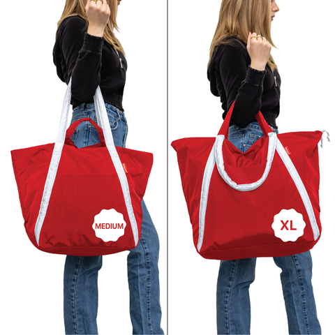 Ripstop Nylon Waterproof Beach Bag Red Bodysurf