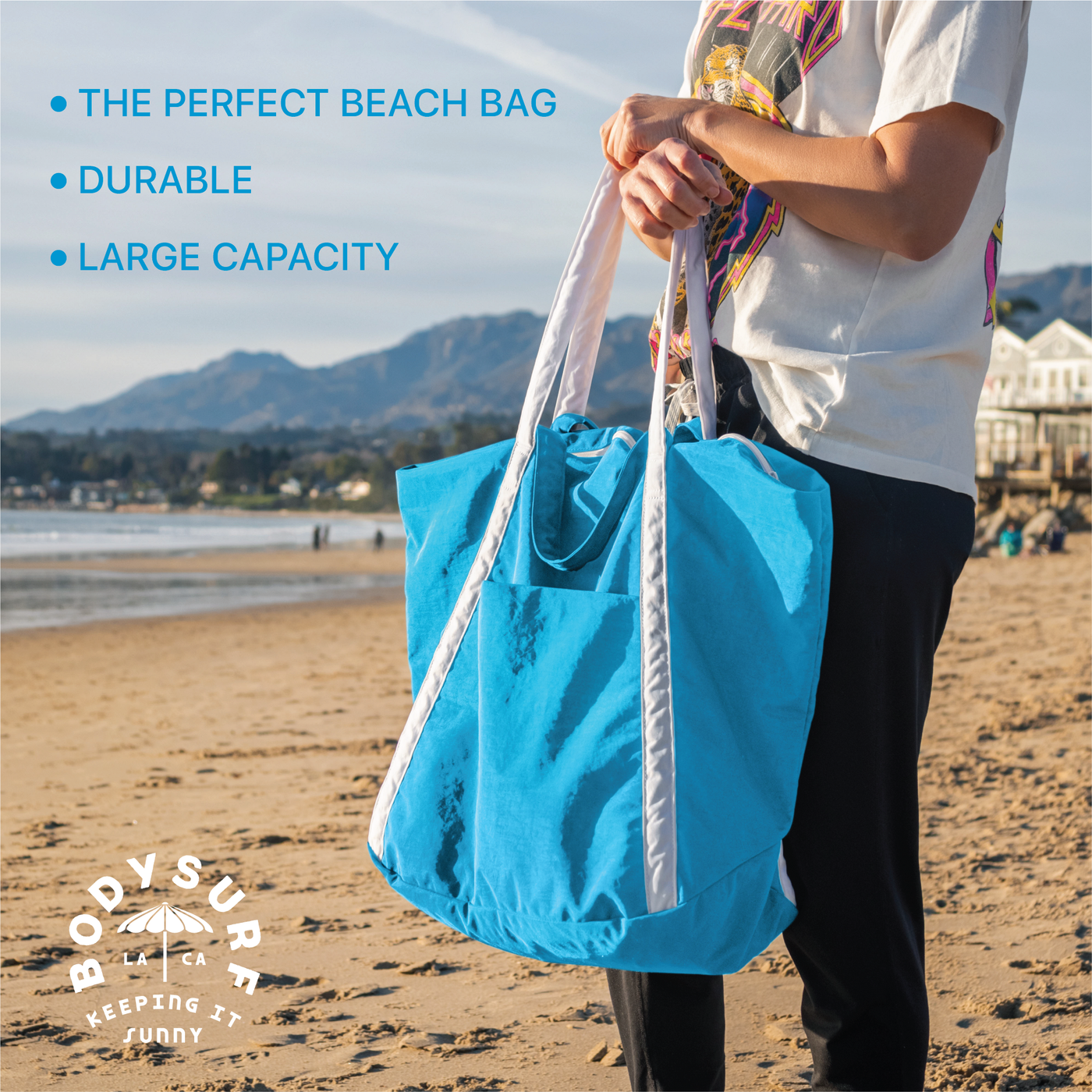 Waterproof 2025 beach tote