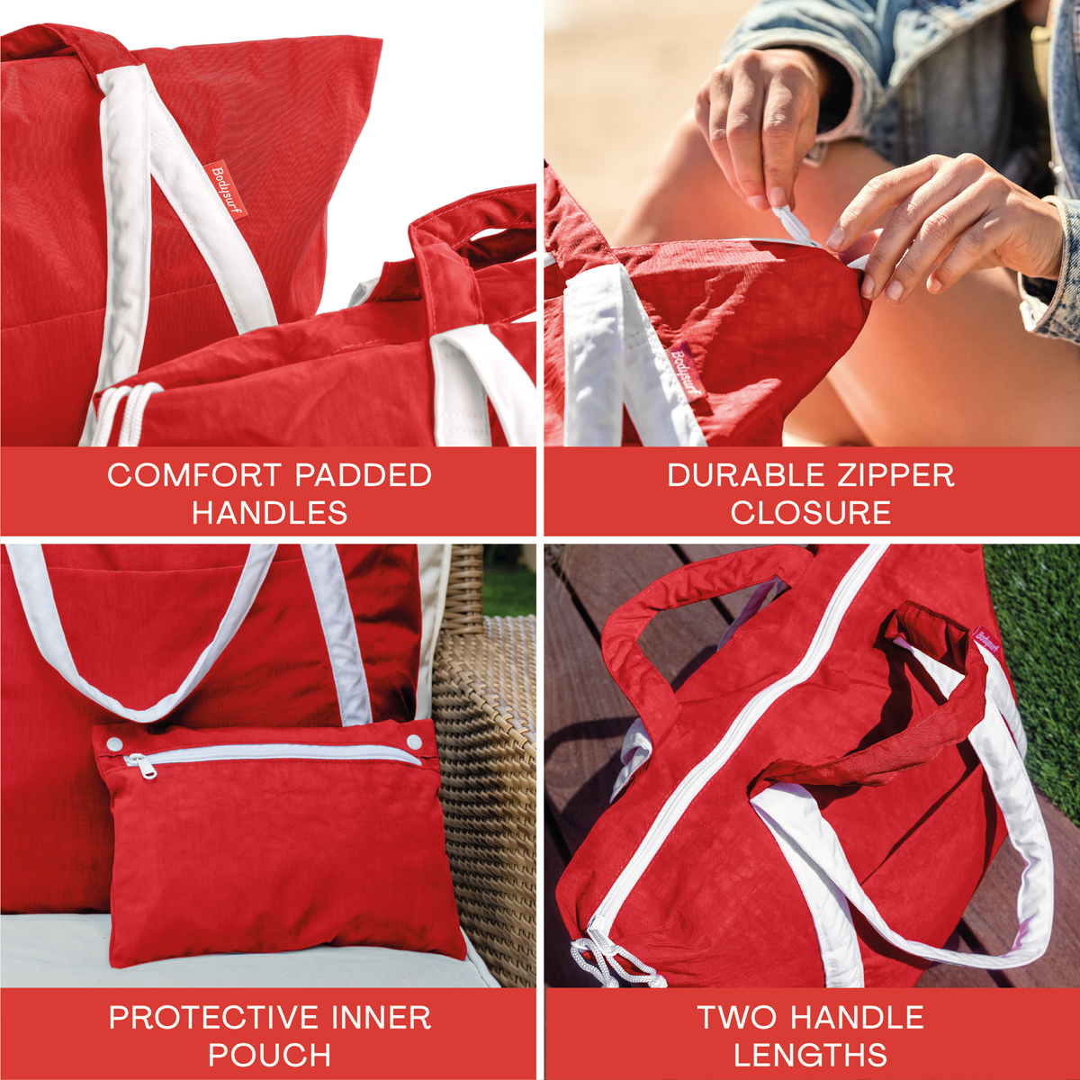 Extra Large Ripstop Nylon Waterproof Beach Bag